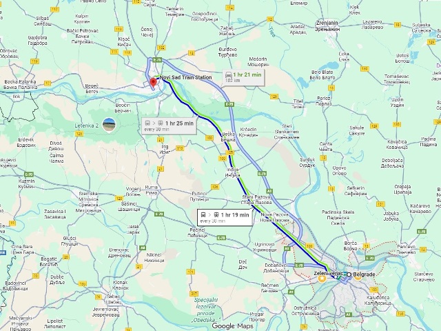 Kombi prevoz Beograd – Novi Sad
